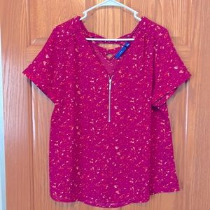 Apt 9 lightweight blouse Size L